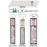 Japanese Knife Blades Pack 18mm (50 pcs) KDS LB-50EVO